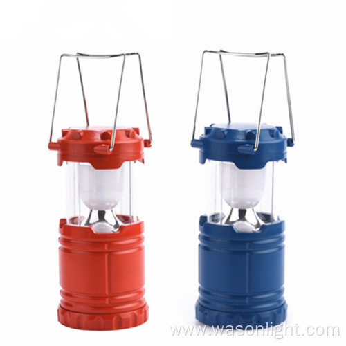 Cheap Price Branded Pop Up Collapsible Lantern With Detachable Handles Outdoor Lighting 6 Led Hand Lamp Telescopic Camping Light